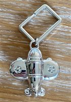 Portachiavi Del Conte in Argento PCAGPLAIN - PCAGPLAIN